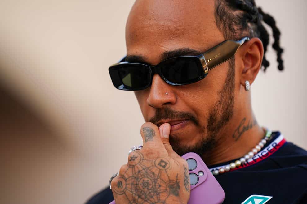 Lewis Hamilton has criticised Formula One’s owner (David Davies/PA)