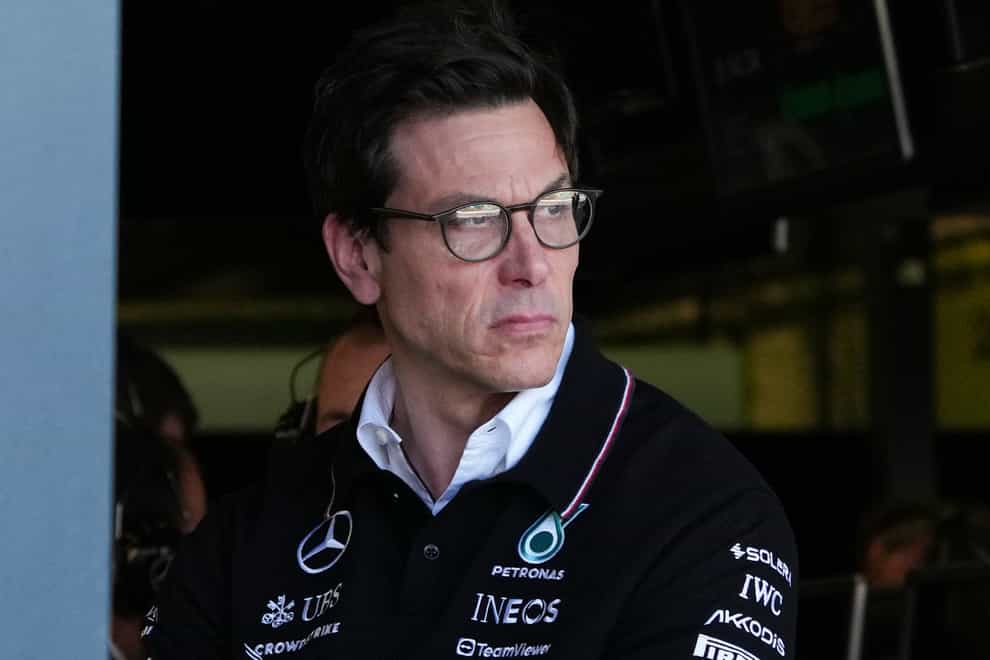 Mercedes team principal Toto Wolff pictured at the Australian Grand Prix (Asanka Brendon Ratnayake/AP)