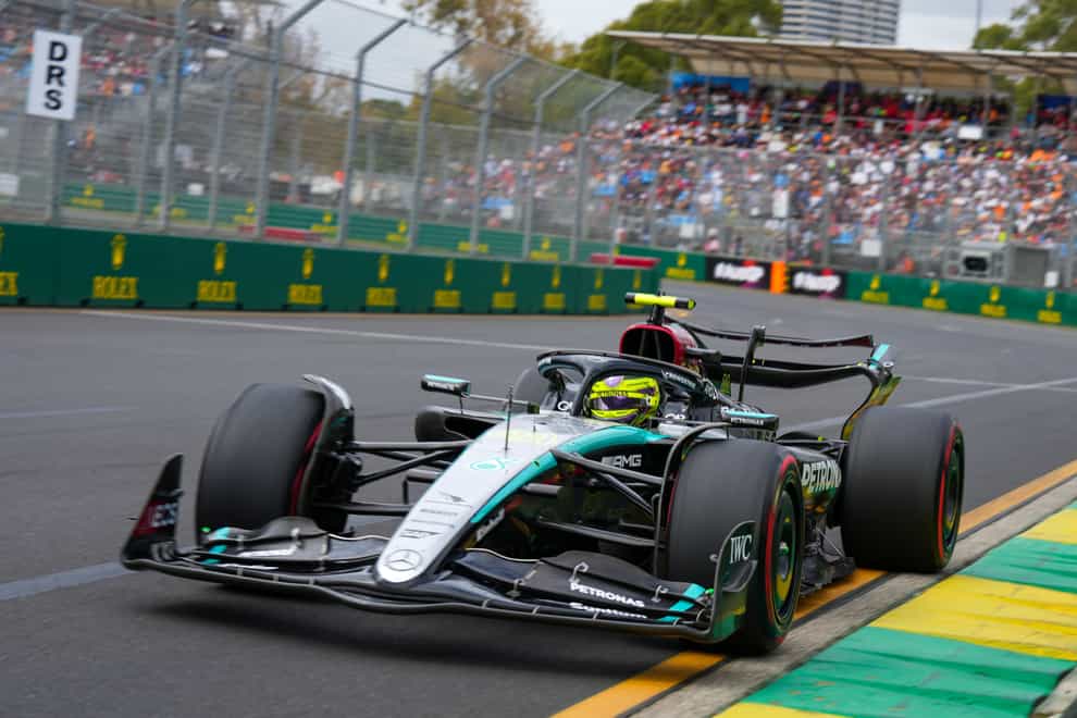 Lewis Hamilton is not a fan of his Mercedes car (Asanka Brendon Ratnayake/AP)