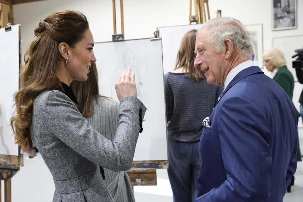 A royal expert has predicted that there will be an ‘inevitable’ reduction in royal engagements following Kate’s cancer diagnosis (Chris Jackson/PA)