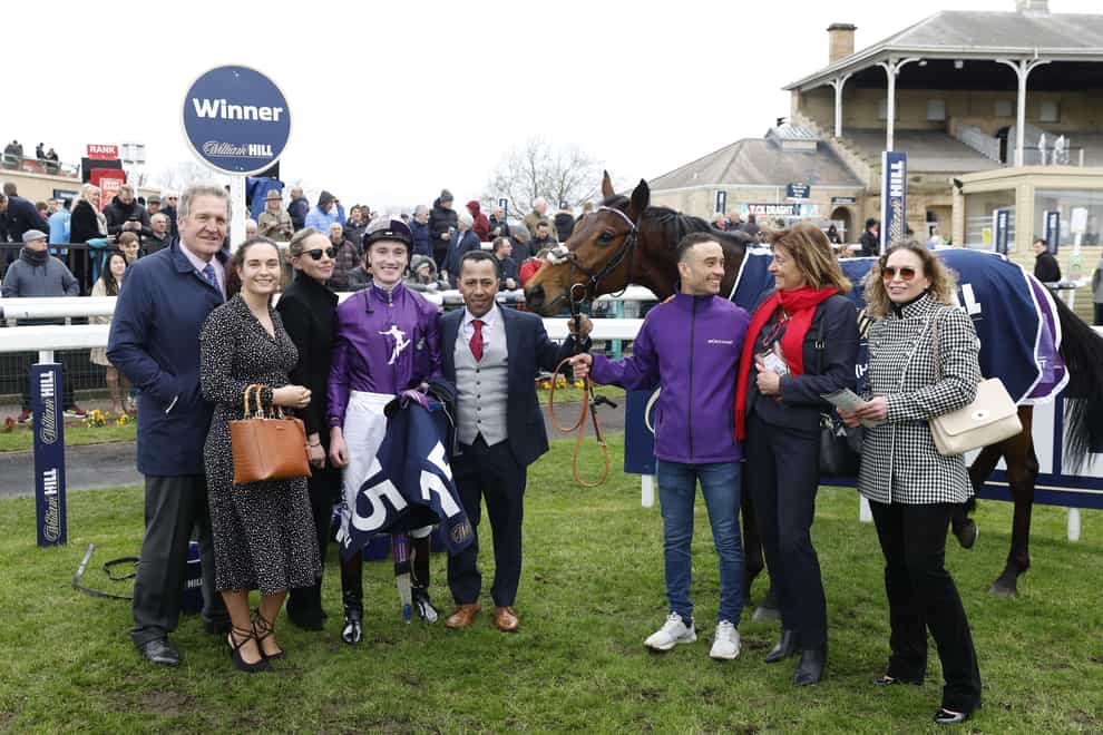 Mr Professor with connections after winning the William Hill Lincoln at Doncaster (Nigel French/PA)