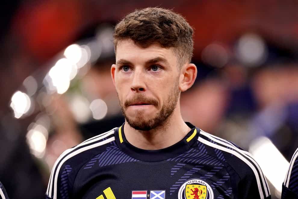 Scotland need to learn lessons from Amsterdam defeat says Ryan Christie (Joris Verwijst/PA)
