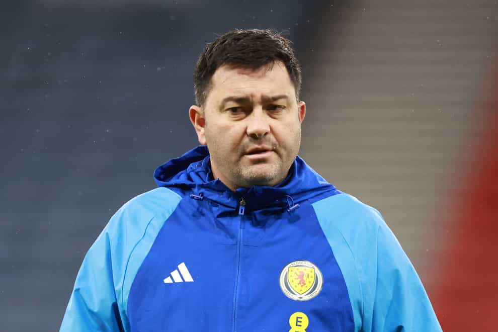 The Scotland head coach has shown his support (Steve Welsh/PA)