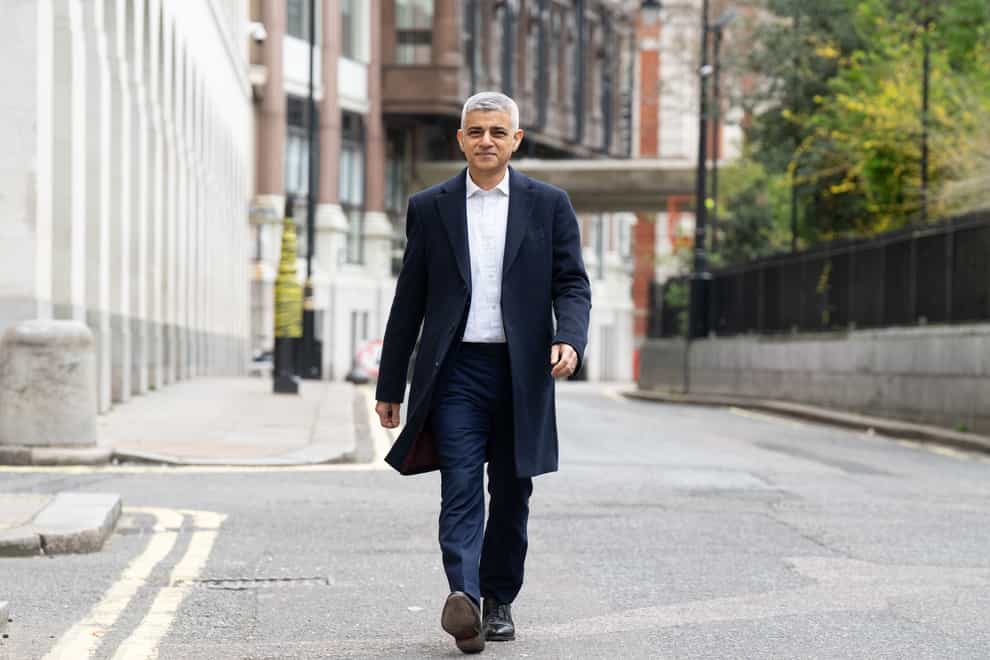 Mayor of London Sadiq Khan. Picture date: Monday March 25, 2024. (Stefan Rousseau/PA)