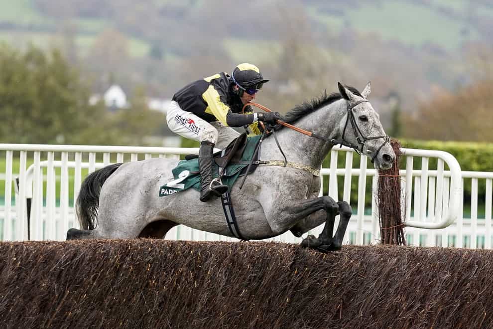 Eldorado Allen ridden by Robbie Power clear the last to win The From The Horse’s Mouth Podcast Novices’ Chase during the Cheltenham November Meeting (Alan Crowhurst/PA)