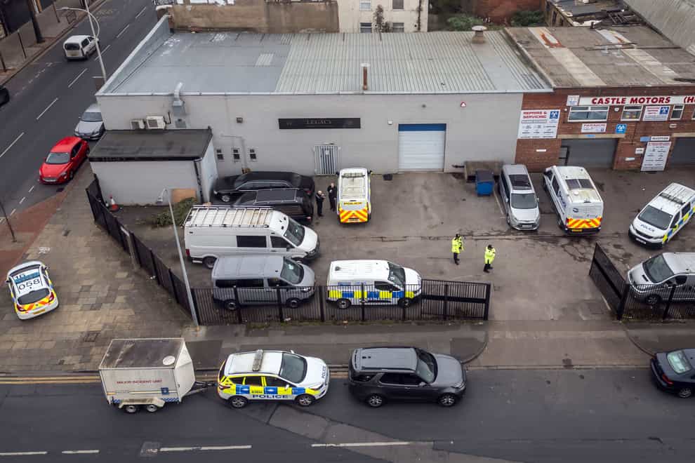 Legacy Independent Funeral Directors has been under investigation after officers recovered bodies at its site on Hessle Road in Hull (Danny Lawson/PA)