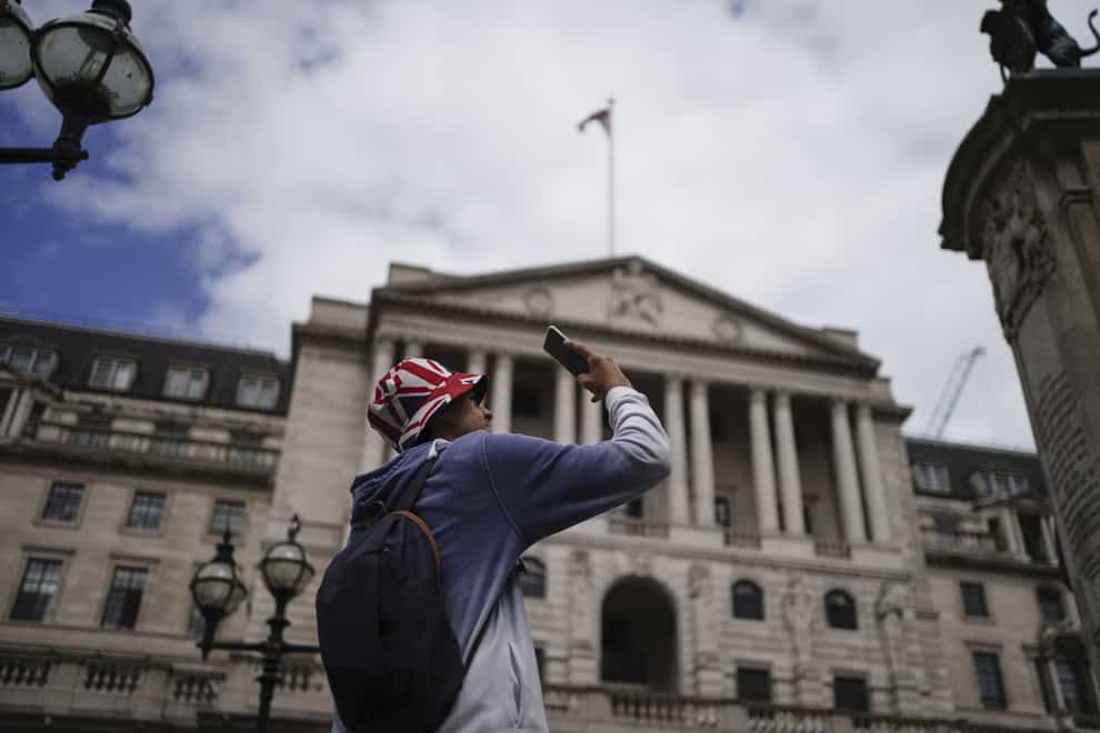 The Bank of England has warned that the UK faces growing risks from weaknesses in the global financial system and rising political tensions (Jordan Pettitt/PA)