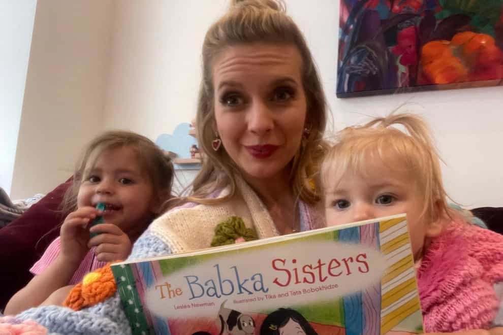 Reading is that special time of the day for Rachel and her children (Rachel Riley/PA)