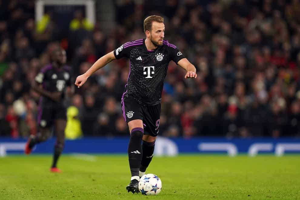 Harry Kane has been declared fit for Bayern Munich’s visit of Borussia Dortmund (Martin Rickett/PA)