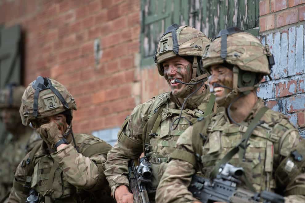 The Army is the last of the armed forces to allow personnel to grow beards (Joe Giddens/PA)