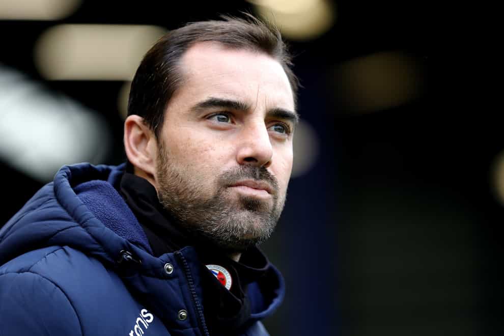 Reading manager Ruben Selles during the Sky Bet League One match at Fratton Park, Portsmouth. Picture date: Saturday February 17, 2024.