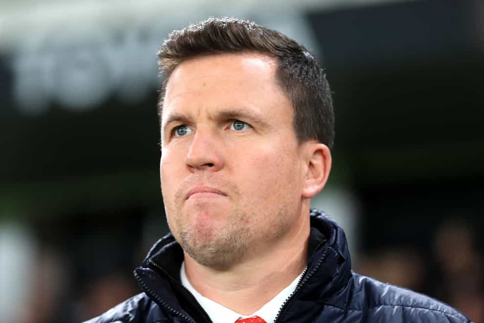 Exeter manager Gary Caldwell felt the draw with Charlton was a fair result (Bradley Collyer/PA)