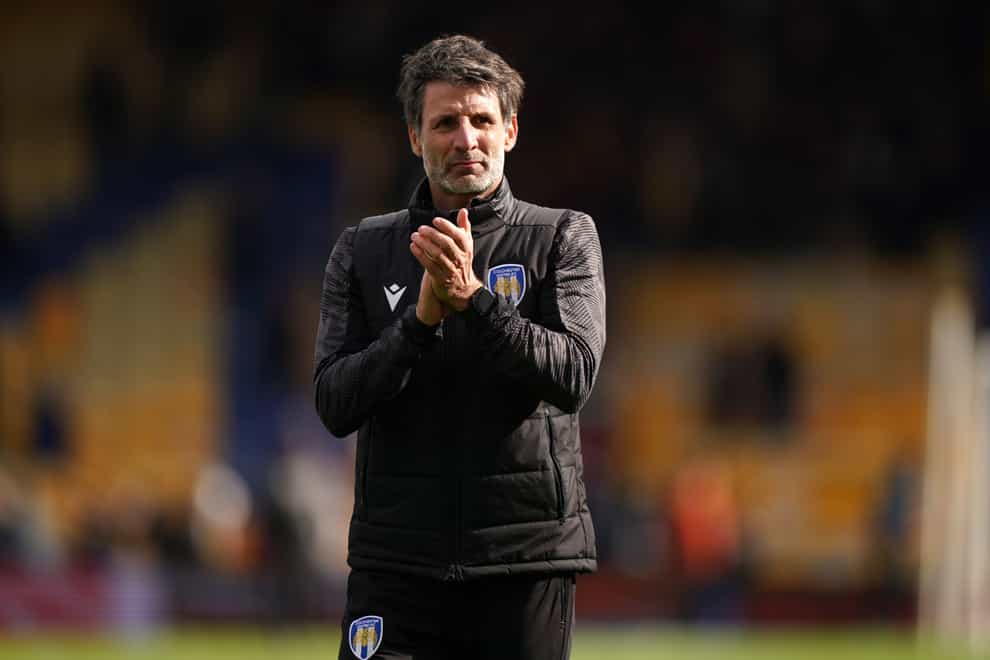 Colchester manager Danny Cowley saw his side beat Newport (Bradley Collyer/PA)