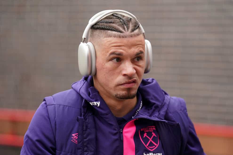Kalvin Phillips’ difficult loan at West Ham continued on Saturday (Mike Egerton/PA)