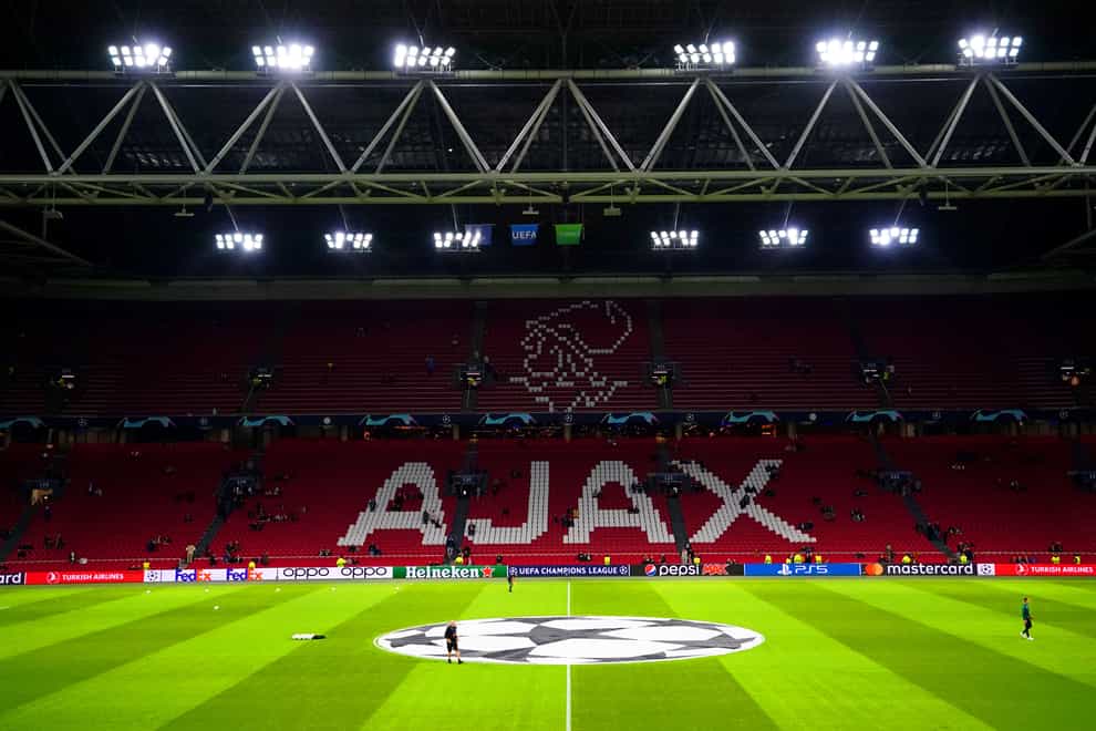 Ajax have suspended CEO Alex Kroes (Zac Goodwin/PA)