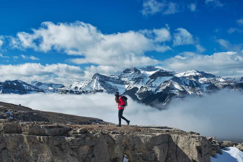 Take a wintry break in the Canadian Rockies for hikes, skiing and feasting (TravelAlberta/PA)