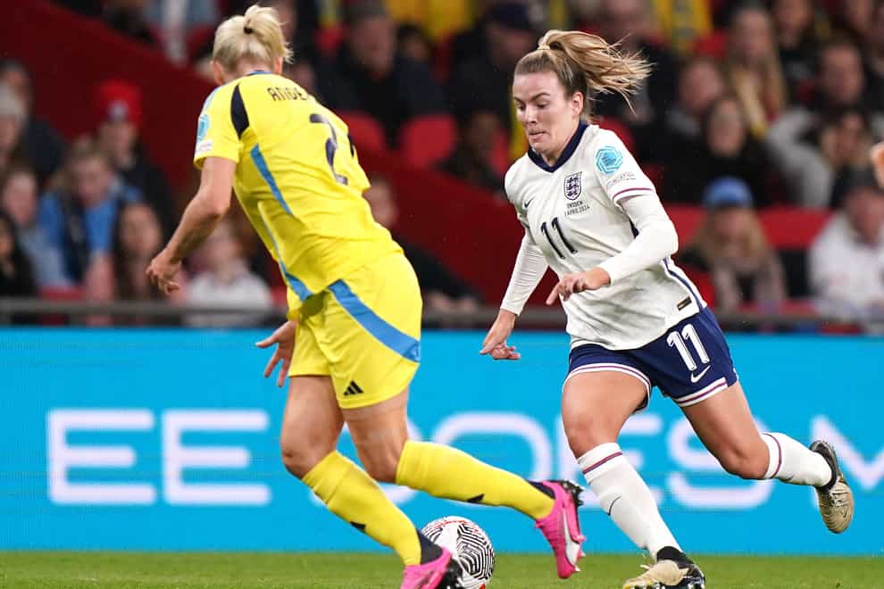 Lauren Hemp feels England are fuelled by their Euro 2022 defending champion status (Bradley Collyer/PA)