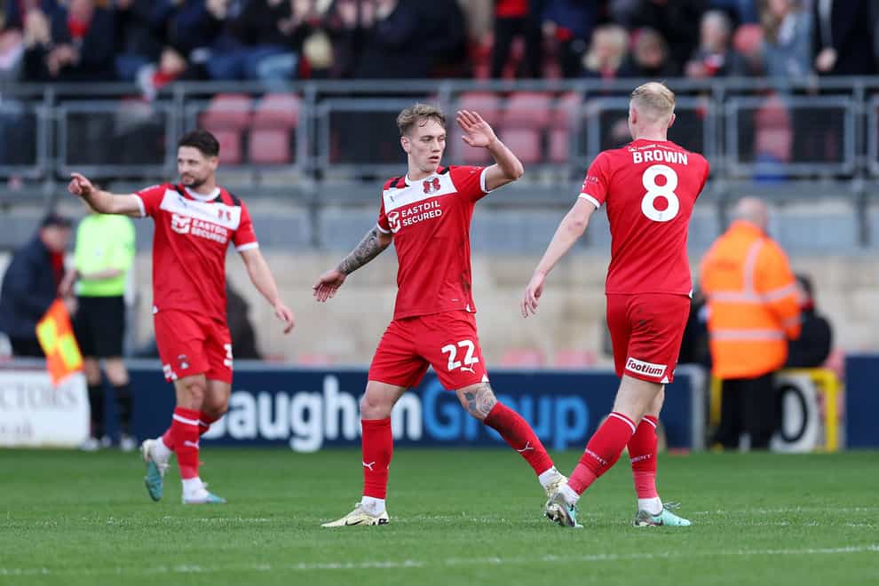 Ethan Galbraith capped a fine Leyton Orient display with a goal (Steven Paston/PA)