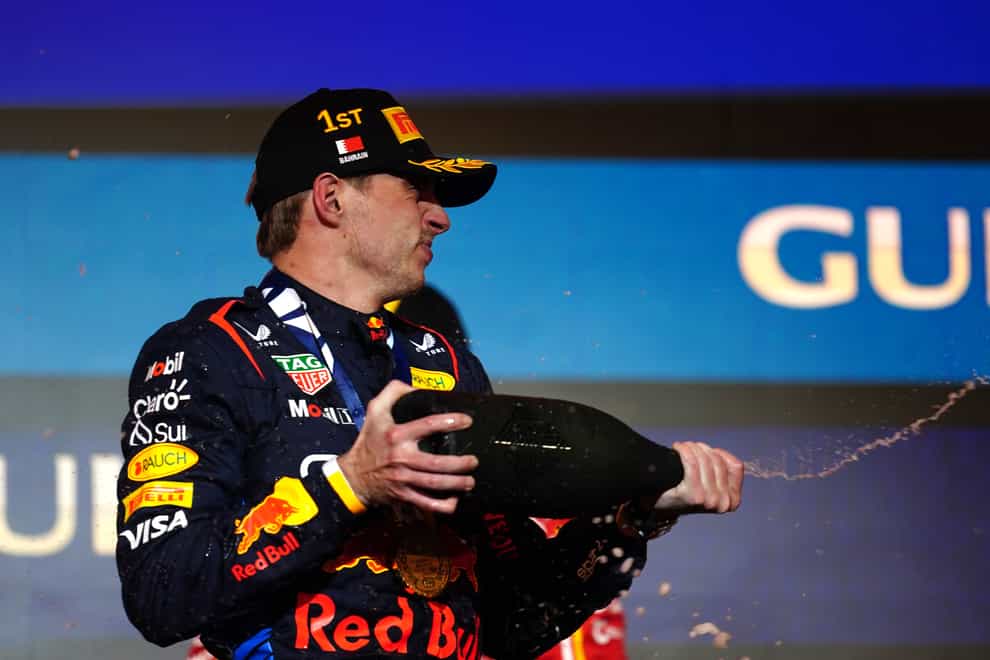 Max Verstappen returned to the top of the podium (David Davies/PA)