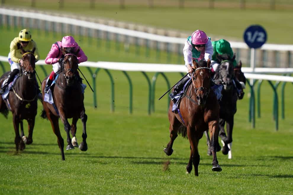 Time Lock will return to the Rowley Mile for the Jockey Club Stakes (Tim Goode/PA)