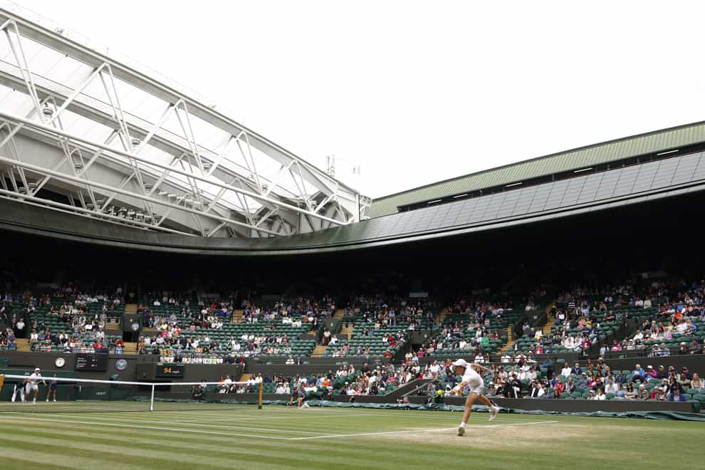 The next Wimbledon tennis championships will take place in July 2024 (Steven Paston/PA)