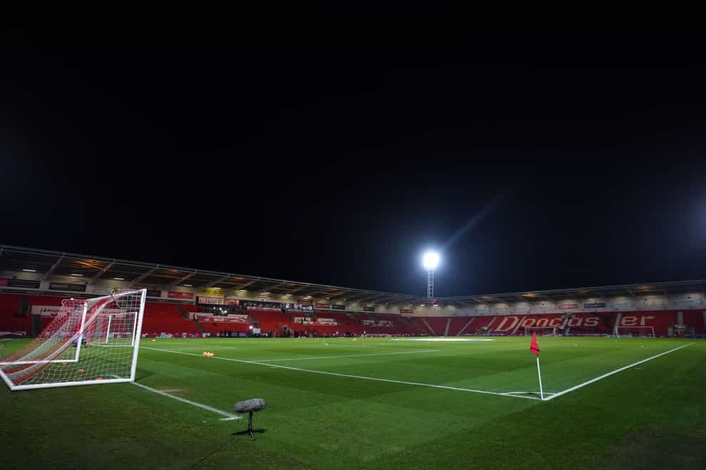 Doncaster took on Walsall (Tim Goode/PA)