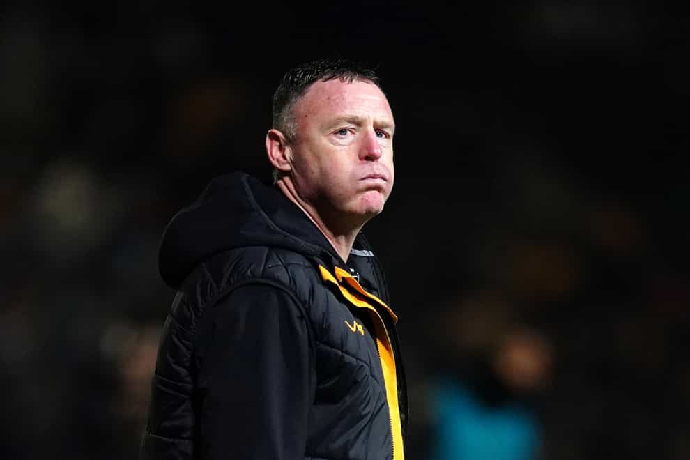 Graham Coughlan cannot wait for the season to end (Nick Potts/PA)