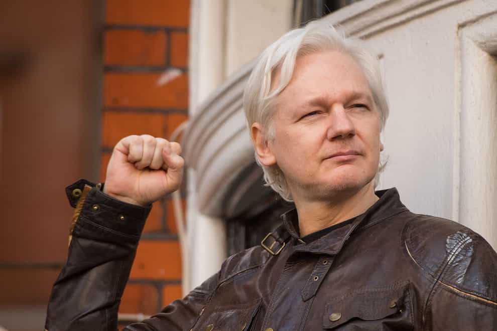 Julian Assange has been fighting extradition to the US (Dominic Lipinski/PA)