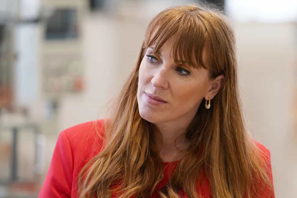 Labour deputy leader Angela Rayner has faced Tory accusations over her living situation in recent weeks (Jordan Pettitt/PA)