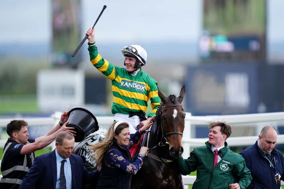 Paul Townend was the man on board I Am Maximus (Mike Egerton/PA)