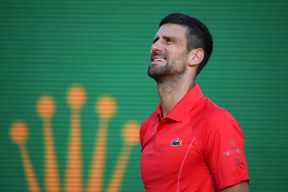 Novak Djokovic has yet to win a tournament in 2024 (Daniel Cole/AP)