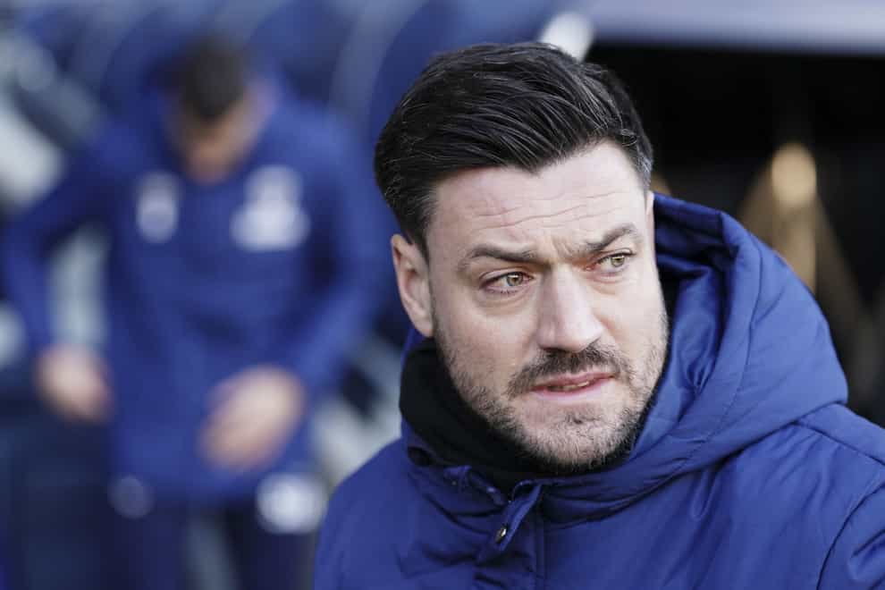 AFC Wimbledon manager Johnnie Jackson during the Sky Bet League Two match at Cherry Red Records Stadium, London. Picture date: Saturday November 25, 2023.