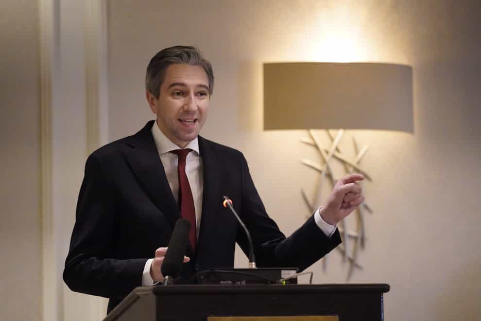 Taoiseach Simon Harris has said the relationship between Britain and Ireland is ‘a lot better’ today than it was a year ago (Niall Carson/PA)