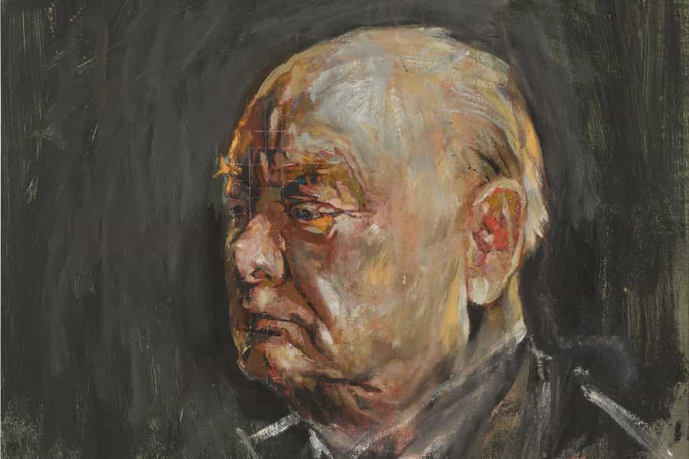 Graham Sutherland’s portrait of Sir Winston Churchill (Sotheby’s/PA)