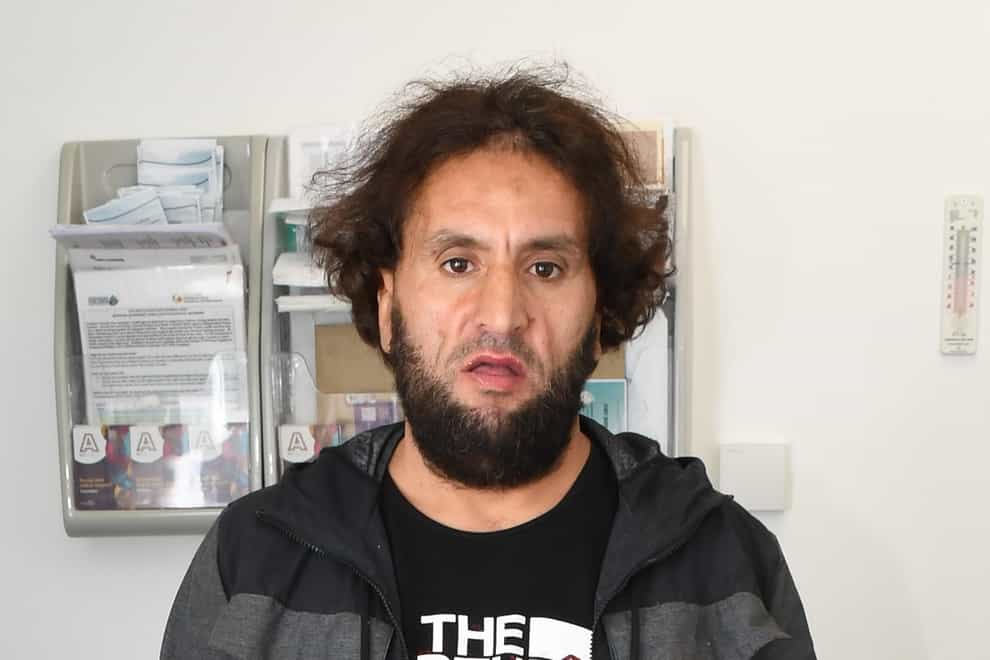 Ahmed Alid who is on trial for murder and attempted murder (Counter Terror Policing/PA)