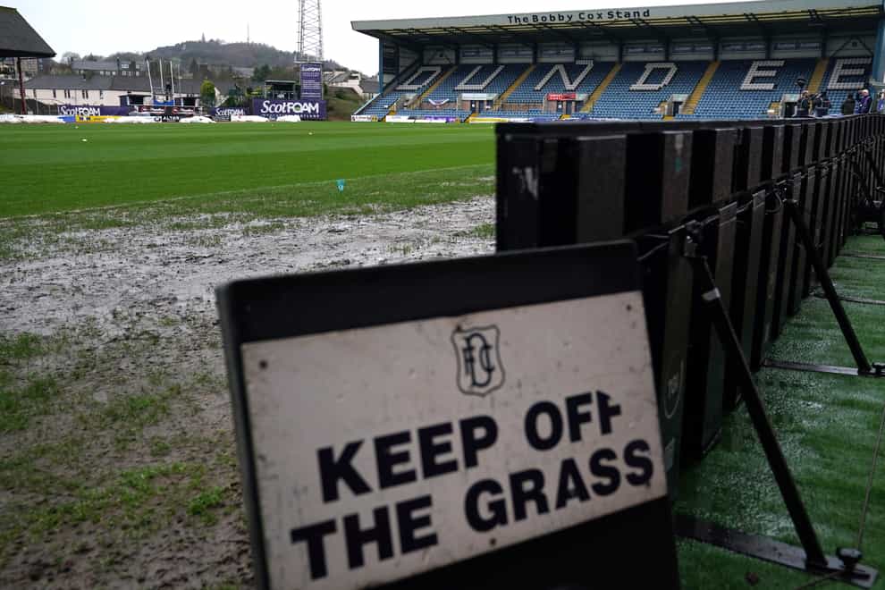 Dens Park has suffered five call-offs this season (Andrew Milligan/PA)
