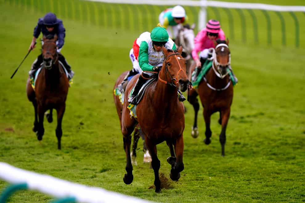 Haatem winning the Craven Stakes at Newmarket (Bradley Collyer/PA)