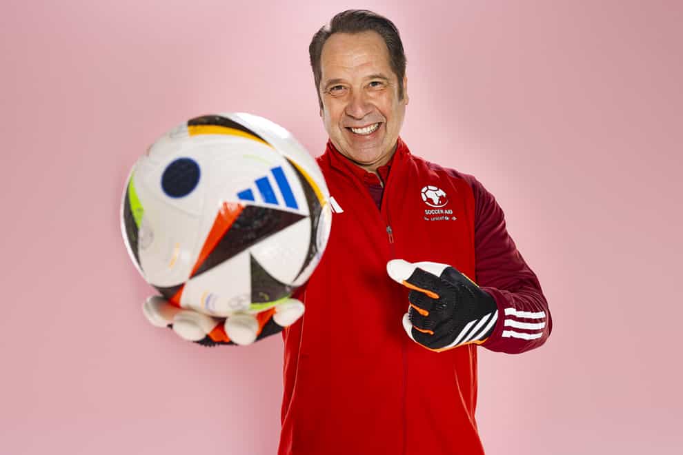 David Seaman will once again coach England ahead of this year’s Soccer Aid match (UNICEF/Soccer Aid Productions/Stella Pictures)