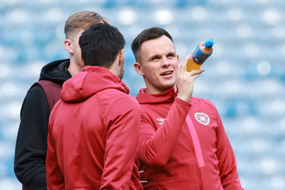 Lawrence Shankland is dreaming of Hampden glory (Steve Welsh/PA)