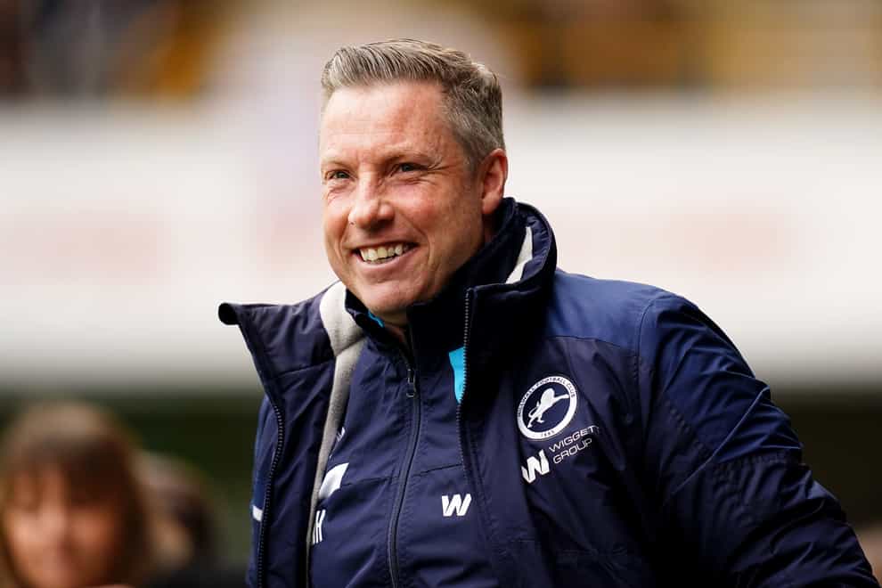 Neil Harris has overseen six wins in his 11 matches in charge at Millwall (John Walton/PA)