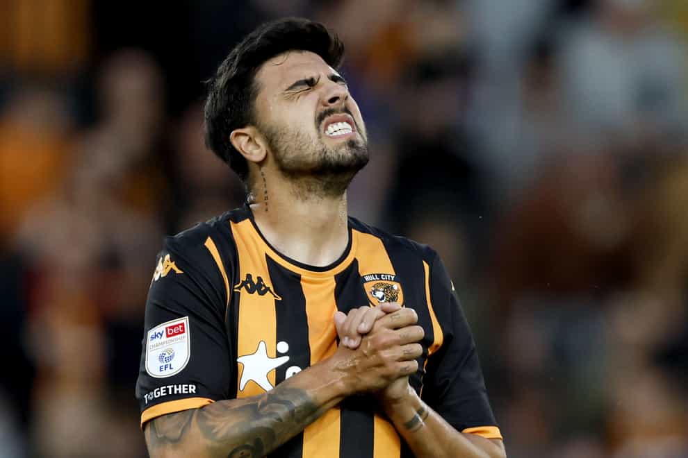 Ozan Tufan’s penalty miss proved costly for Hull (Richard Sellers/PA)