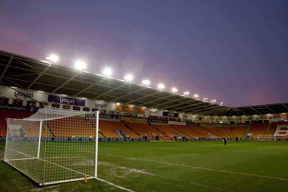 Blackpool are still in the play-off hunt (Richard Sellers/PA)