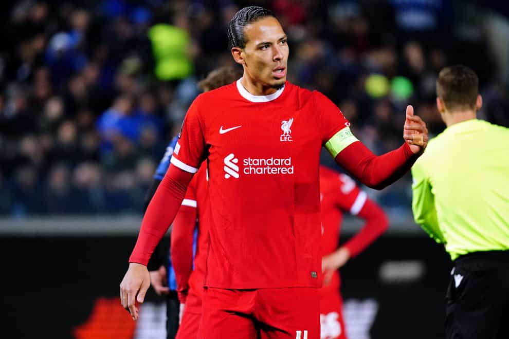 Liverpool captain Virgil van Dijk believes anything is possible in the title run in (Luca Rossini/PA)