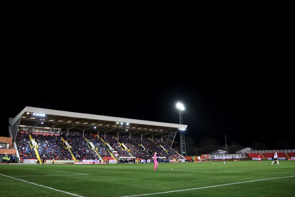 Gateshead play their home matches at the Gateshead International Stadium (Richard Sellers/PA)