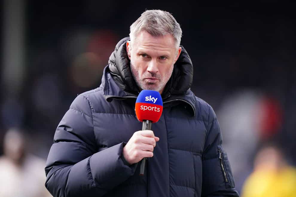 Sky Sports pundit Jamie Carragher has criticised Nottingham Forest’s social media post after their Premier League defeat at Everton (Zac Goodwin/PA)