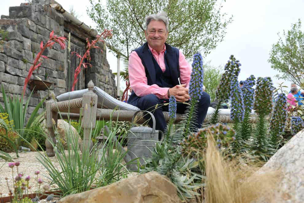 Titchmarsh has been in the biz a long time (RHS Malvern Spring Festival/PA)