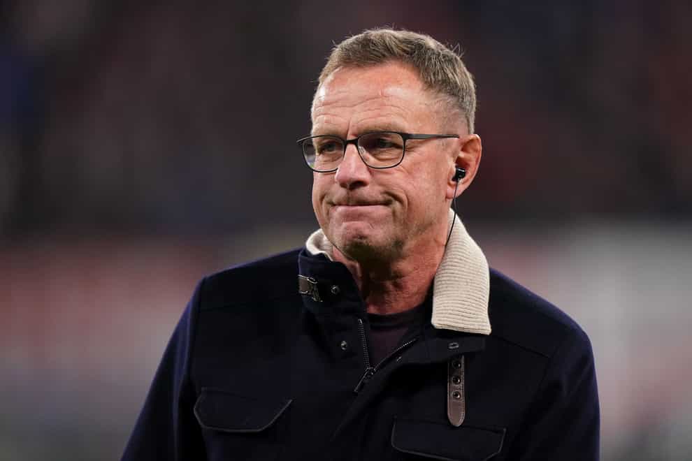 Ralf Rangnick’s contract with the Austrian FA runs until 2026 (Tim Goode/PA)