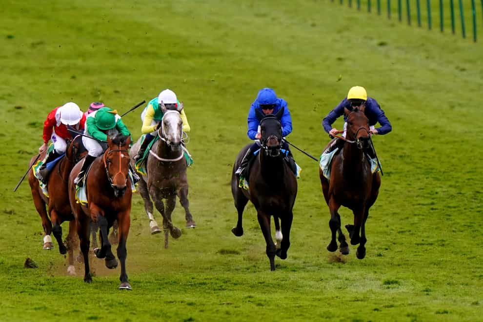 Alcantor (far right) was well beaten in the Craven (Bradley Collyer/PA)