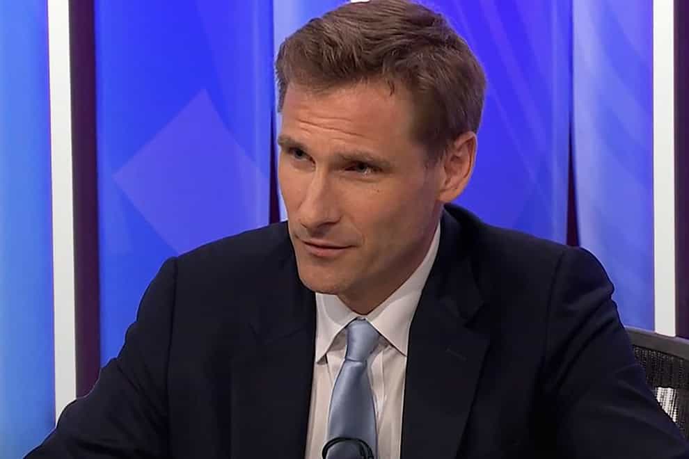 Policing minister Chris Philp appeared to confuse the countries of Rwanda and the Democratic Republic of the Congo on Question Time (Screengrab/BBC)