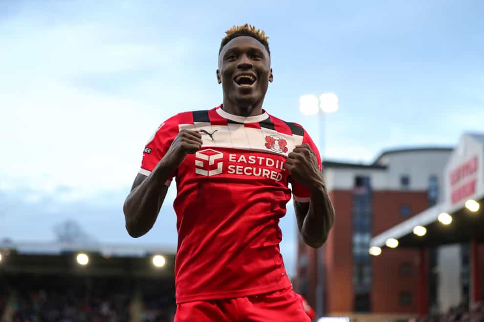 Daniel Agyei scored Orient’s third goal (Ben Whitley/PA)